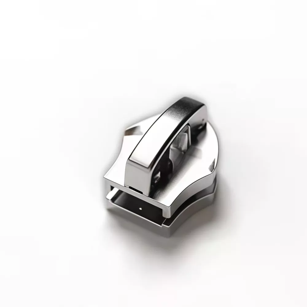 Ползунок с автоматической блокировкой для металлической молнии