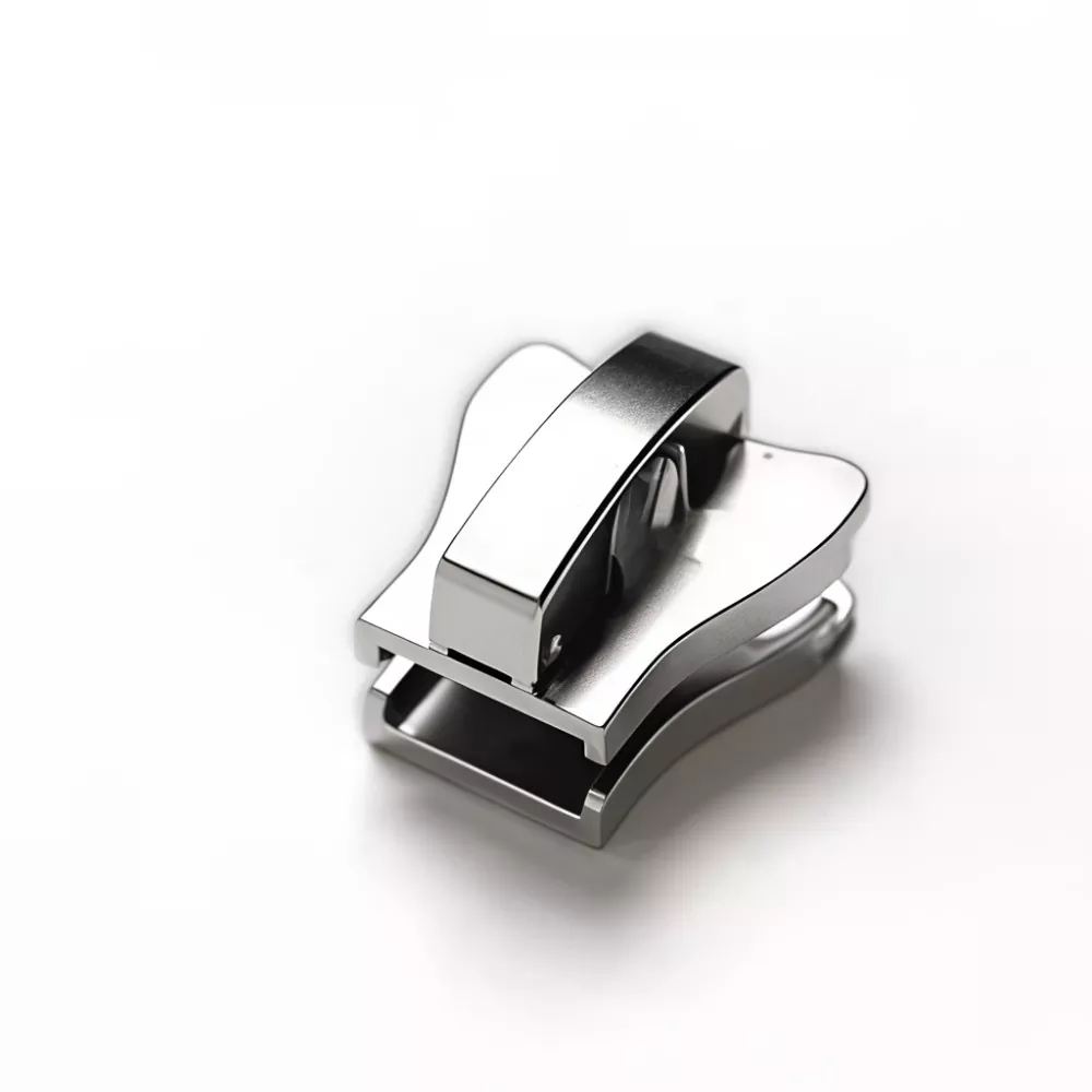 Ползунок с автоматической блокировкой для пластиковой молнии